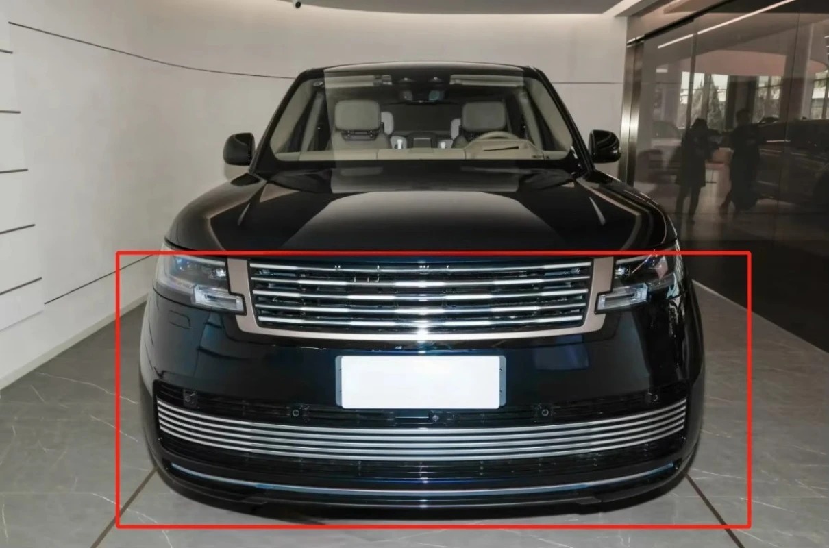 For RR vogue 2023- SV Version Front Bumper Completely With  Side Vent  Base Upgrade to High  Body Kit
